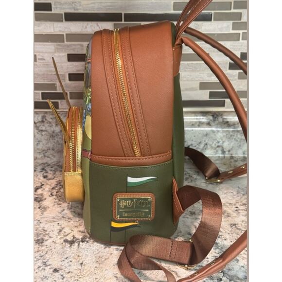 HARRY POTTER LOUNGEFLY Mini Backpack EUC - Picture 4 of 7